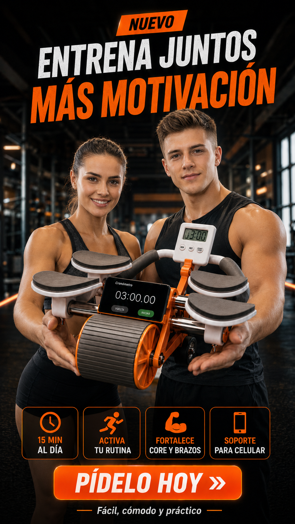 RODILLO PARA ABDOMINALES